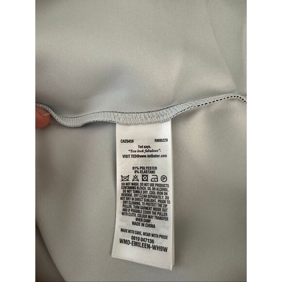 NWT Ted Baker Emileen Houdini Mashup Skater Dress Size 4( or10) - Picture 10 of 11